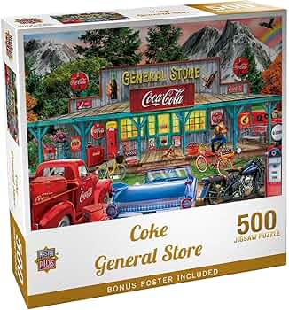 MasterPieces 500 Piece Jigsaw Puzzle - Coke General Store