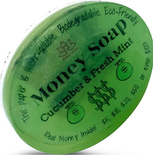 Relaxcation Soap Bar С-NОТЕ Cucumber and Mint with Shea Butter - 3 oz