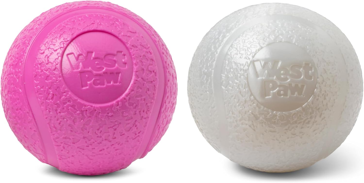 West Paw Boundr Ball Dog Fetch Toy 2-Pack