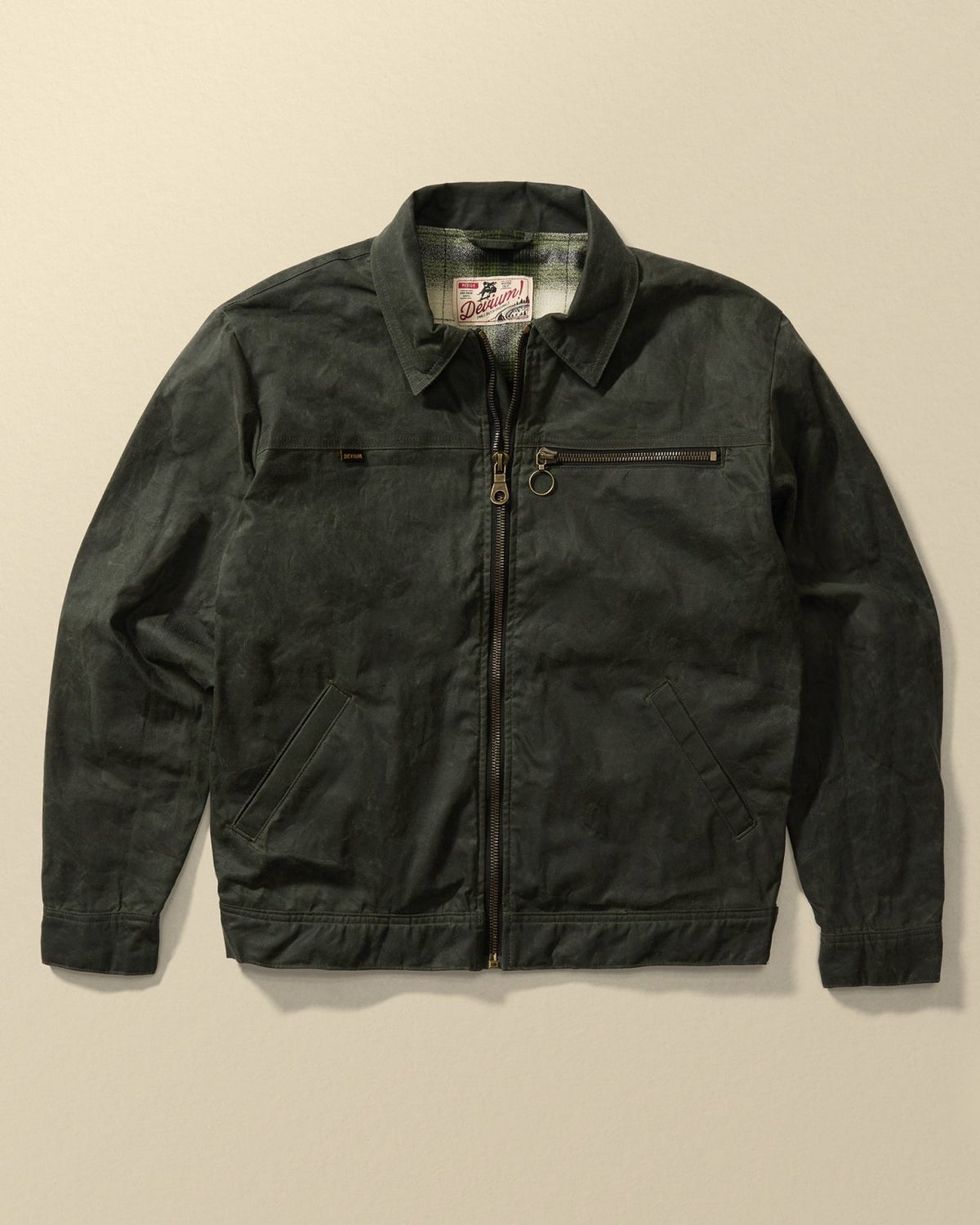 Devium Overdrive Waxed Canvas Trucker Jacket