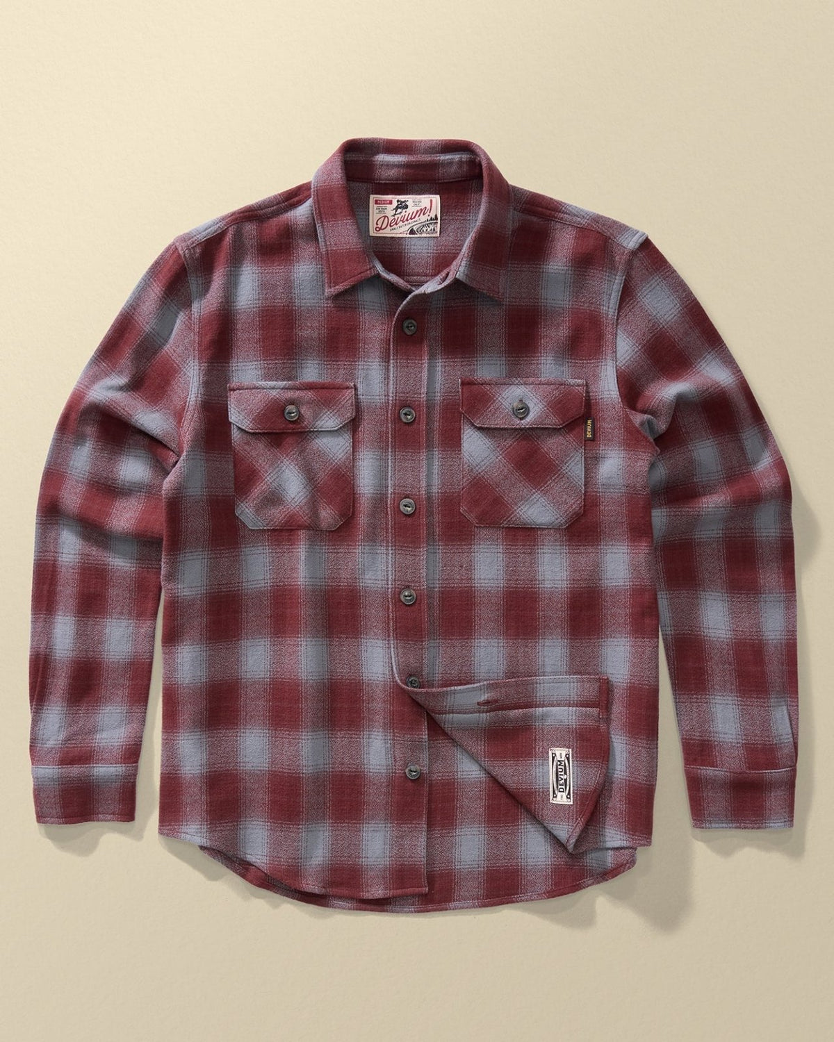 Devium Boca Long Sleeve Flannel Shirt