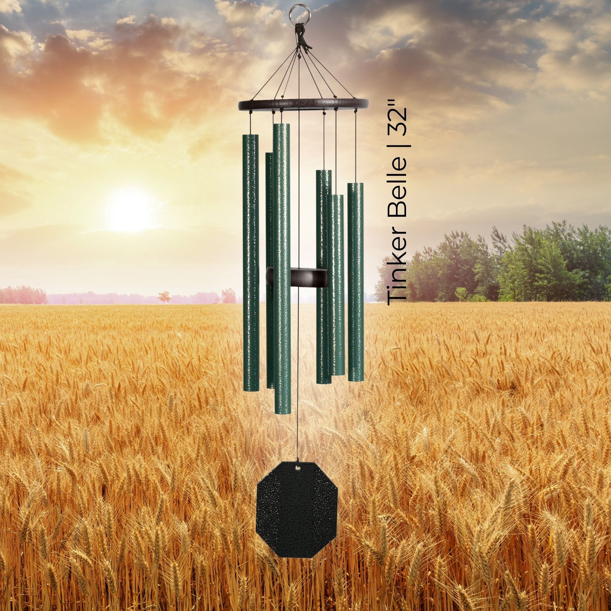 Perfect Pitch Chimes Rustic Rhythms Series Wind Chimes